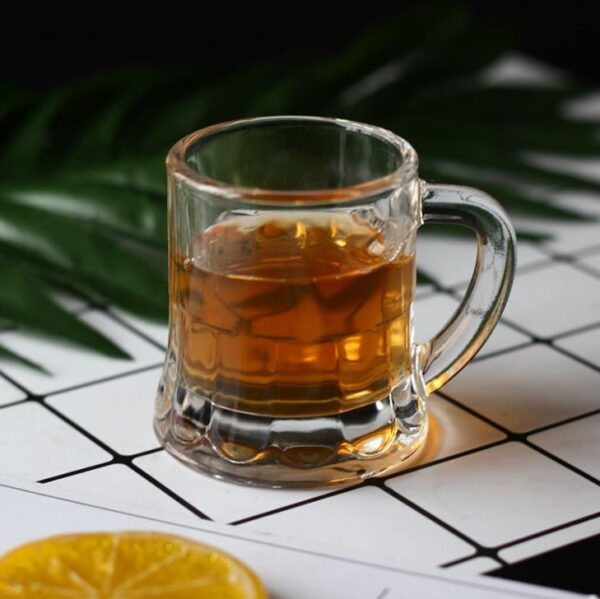 Thickened glass mug (1)