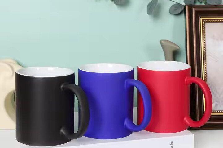 Classic white ceramic sublimation mug for custom printing