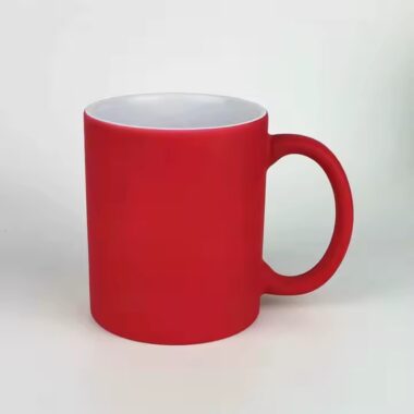 Classic white ceramic sublimation mug for custom printing