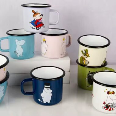 Best-selling enamel camping mug ideal for outdoor and camping use