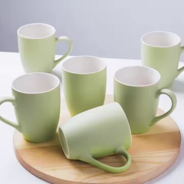 Custom Logo Matte Ceramic Coffee Mug