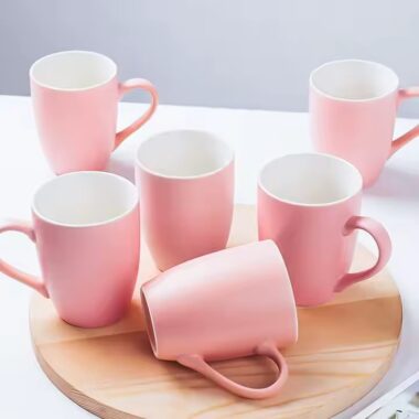 Custom Logo Matte Ceramic Coffee Mug