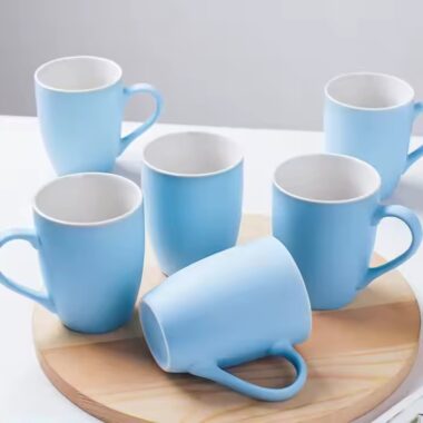 Custom Logo Matte Ceramic Coffee Mug
