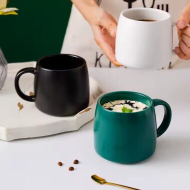 Custom Eco-Friendly Large Ceramic Coffee Mug
