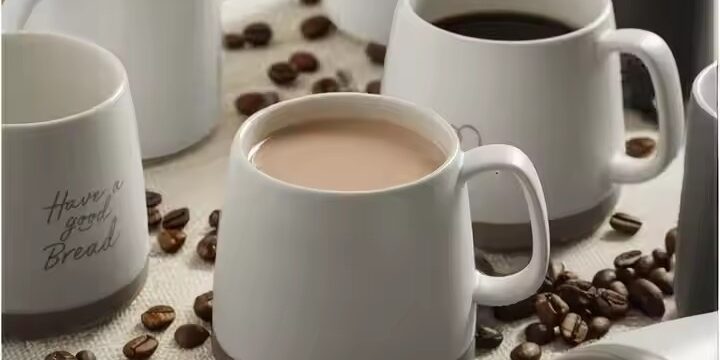 Scandinavian Style Matte Ceramic Mug for Coffee & Tea (5) Nordic Matte Minimalist Ceramic Coffee Mug