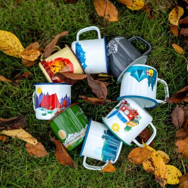 Stylish custom enamel mug for wholesale and daily drinkware