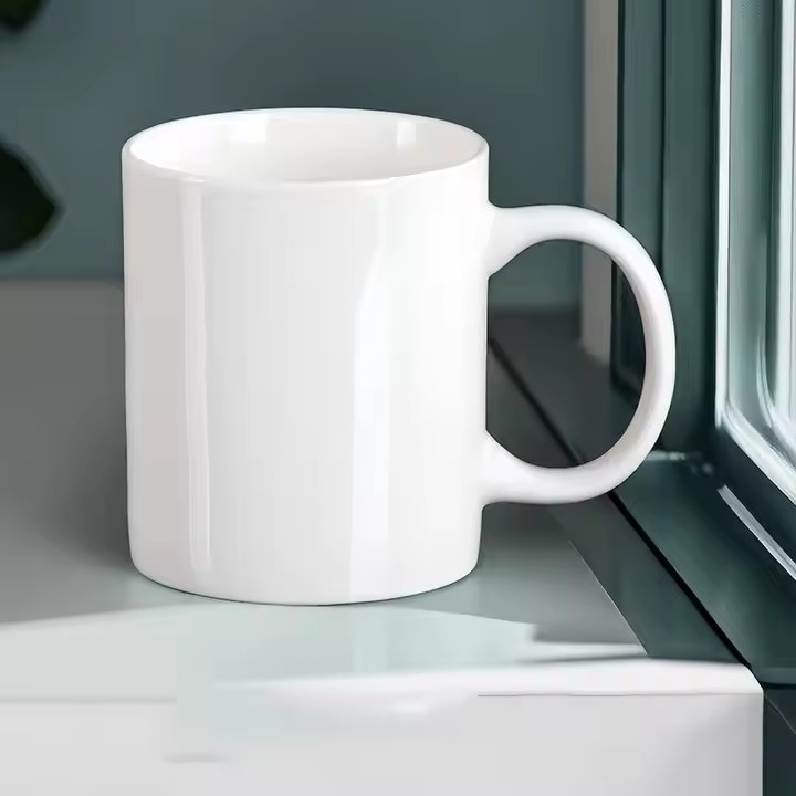 High-quality blank ceramic sublimation mugs for heat transfer