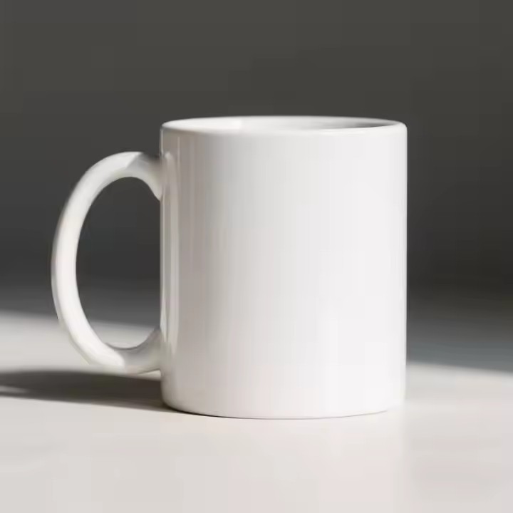 High-quality blank ceramic sublimation mugs for heat transfer