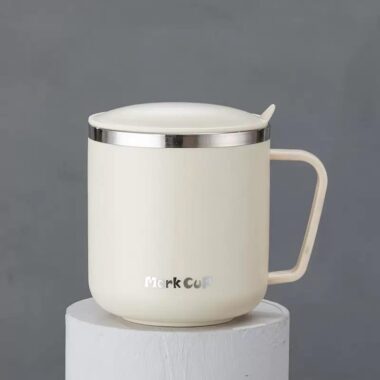portable stainless steel double wall travel mug
