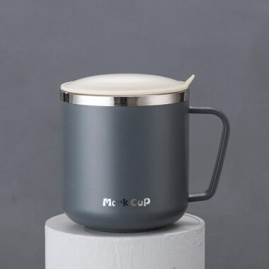 portable stainless steel double wall travel mug