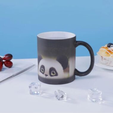 ceramic DIY color changing mugs bulk