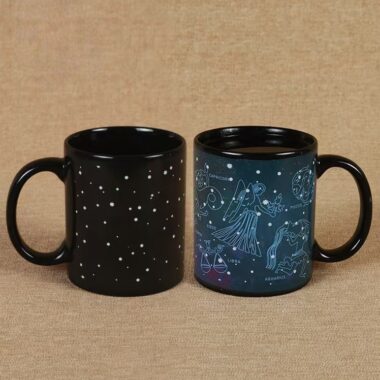ceramic DIY color changing mugs bulk