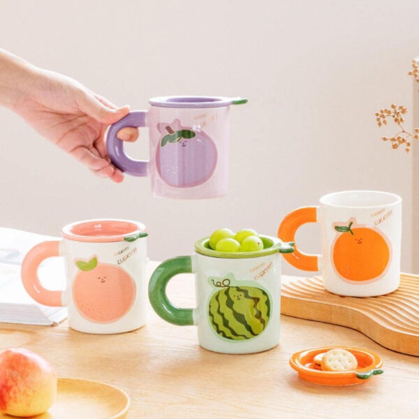 fruit cartoon ceramic coffee mug manufacturer