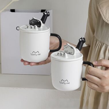 creative cat ceramic mugs wholesale