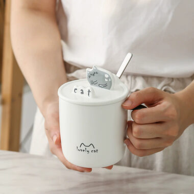 creative cat ceramic mugs wholesale
