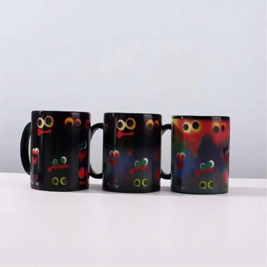 creative ceramic color changing mugs manufacturer