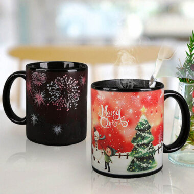 custom heat sensitive color changing mugs