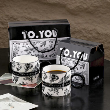 custom creative gift ceramic coffee mugs