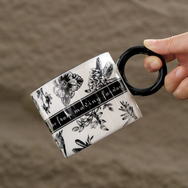 custom creative gift ceramic coffee mugs