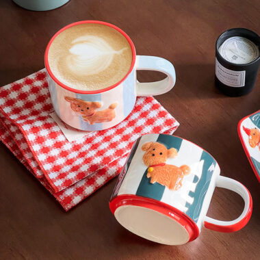 custom creative cartoon ceramic coffee mugs