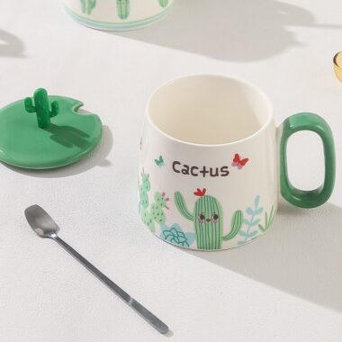cactus ceramic coffee mugs wholesale