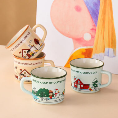 cute vintage ceramic coffee mugs wholesale