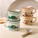 cute vintage ceramic coffee mugs wholesale
