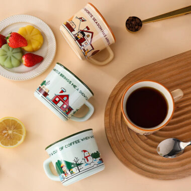 cute vintage ceramic coffee mugs wholesale