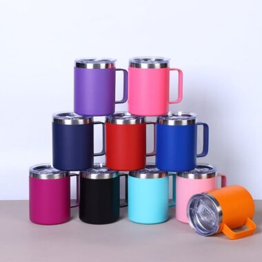 double wall vacuum stainless steel travel mug manufacturer