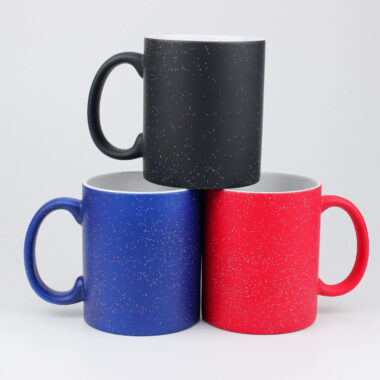 galaxy ceramic color changing mug supplier