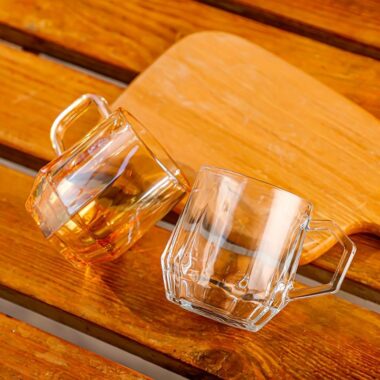 heat resistant coffee milk glass mug factory