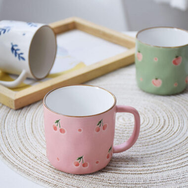 vintage rustic ceramic coffee mugs wholesale