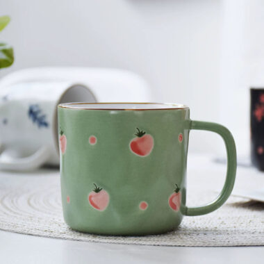 vintage rustic ceramic coffee mugs wholesale