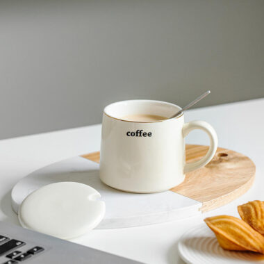 office breakfast ceramic coffee mugs bulk