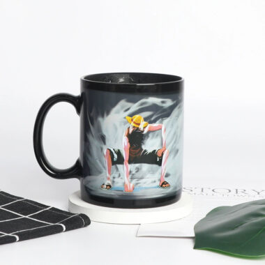 anime cartoon one piece color changing mug wholesale